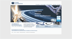 Desktop Screenshot of finowautomotive.de